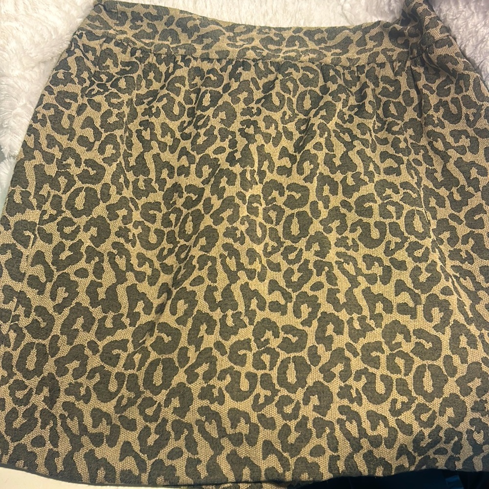 Banana Republic Cheetah Print Pencil Skirt Size 0